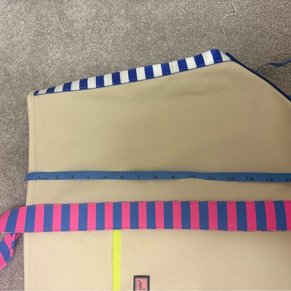 Vineyard Vines X Large Tote with Pink and Blue Accents - NWOT - Picture 7 of 12